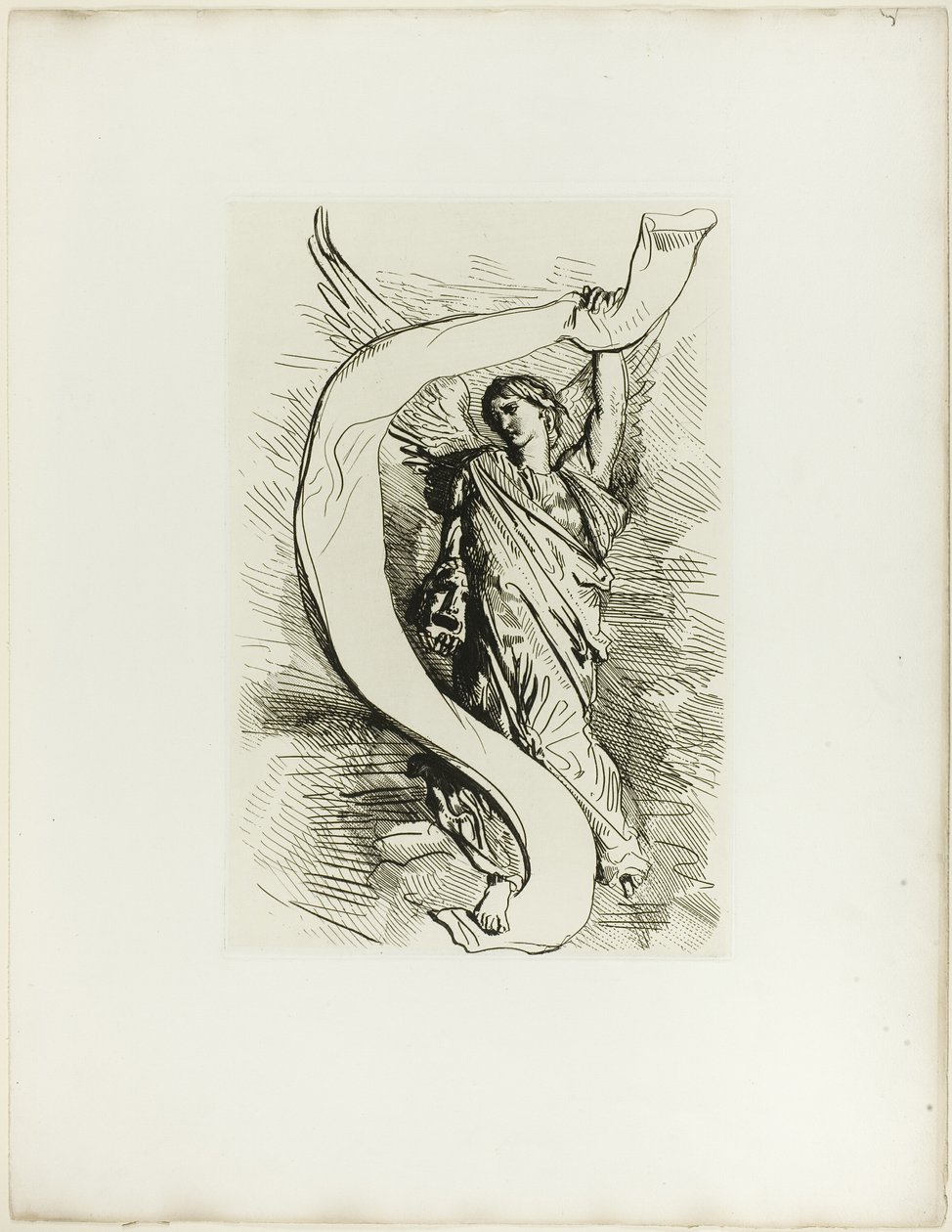 Frontispício, de Otelo de Théodore Chassériau