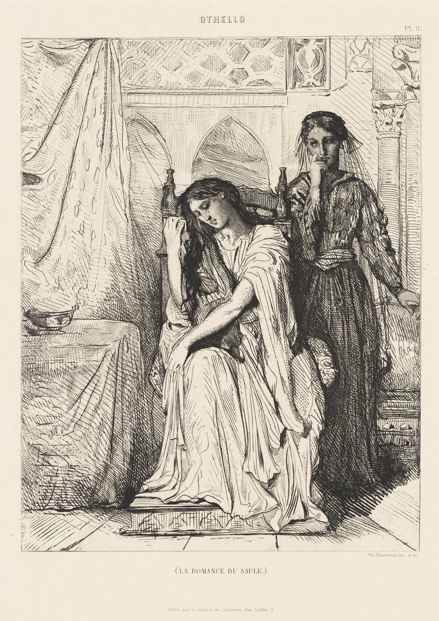 Suíte Othello, No. 9 de Théodore Chassériau