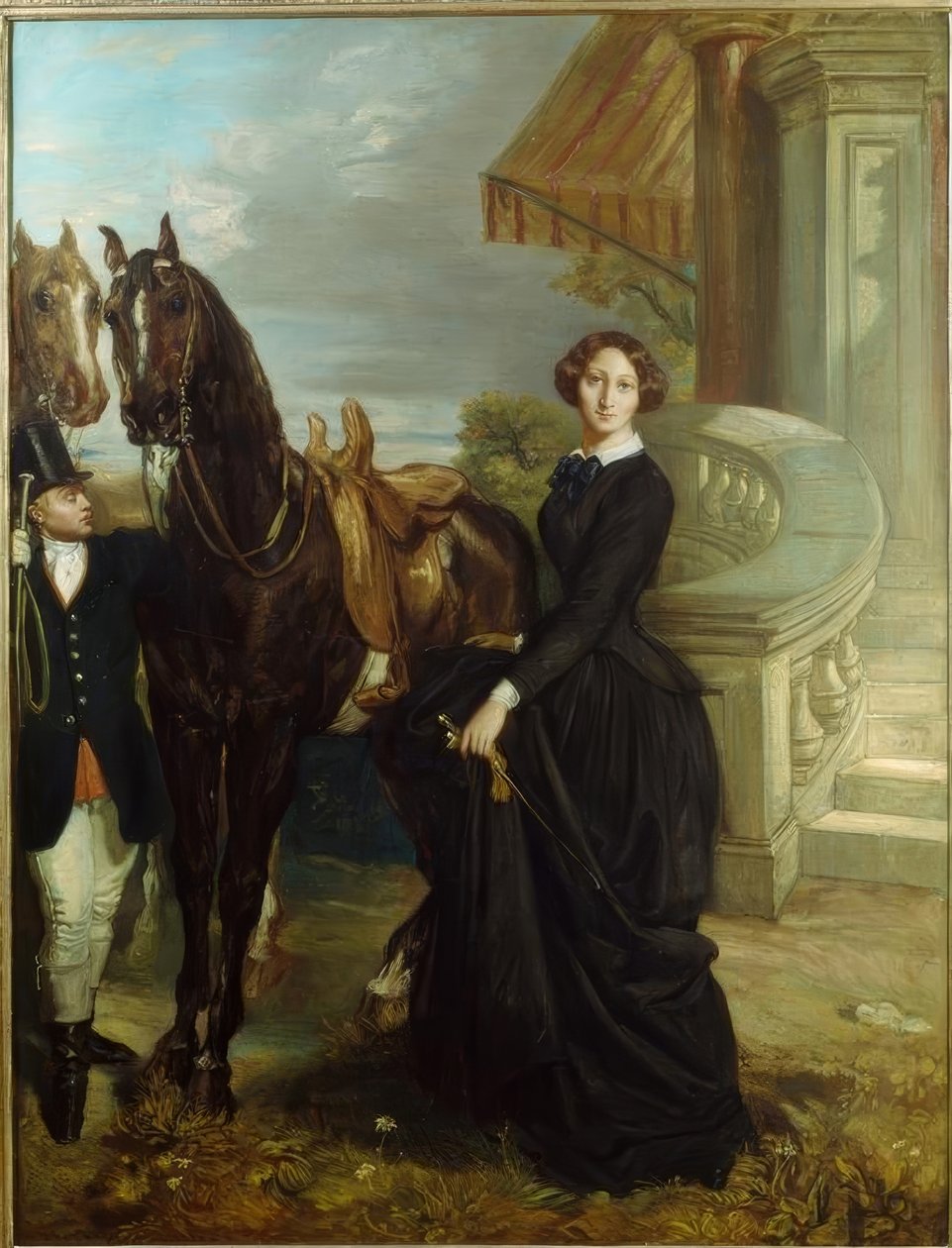Retrato da Condessa de Ranchicourt de Théodore Chassériau