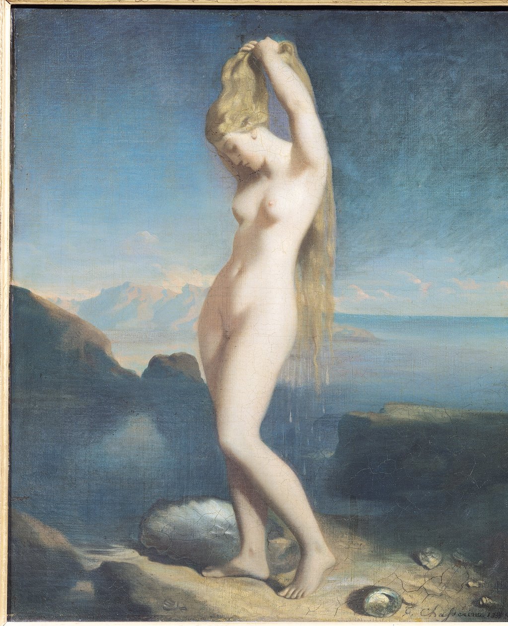 Vénus Anadyomene, ou Vénus do Mar de Théodore Chassériau
