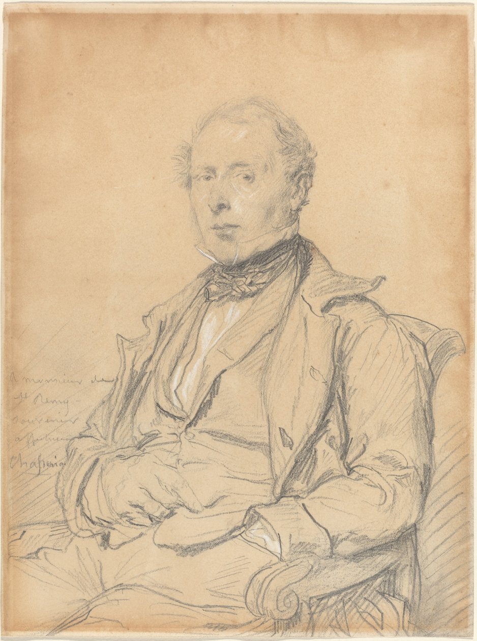 Victor-Auguste de Saint-Rémy de Théodore Chassériau