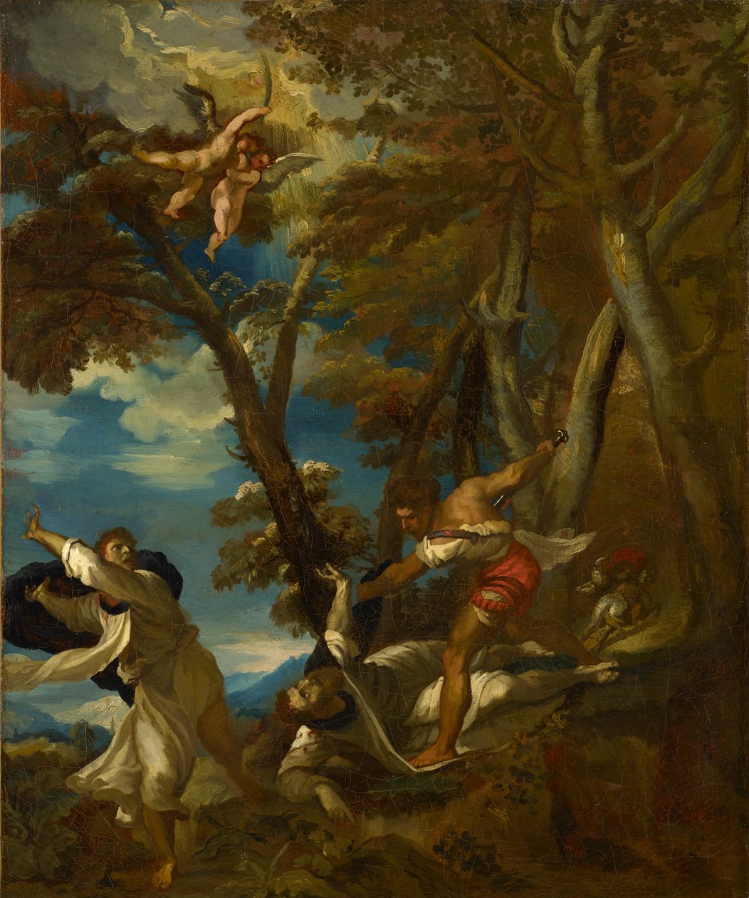 O martírio de São Pedro (segundo Ticiano) de Theodore Gericault