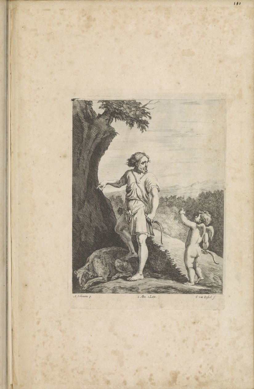 Apollo apaixonado de Théodorus van Kessel