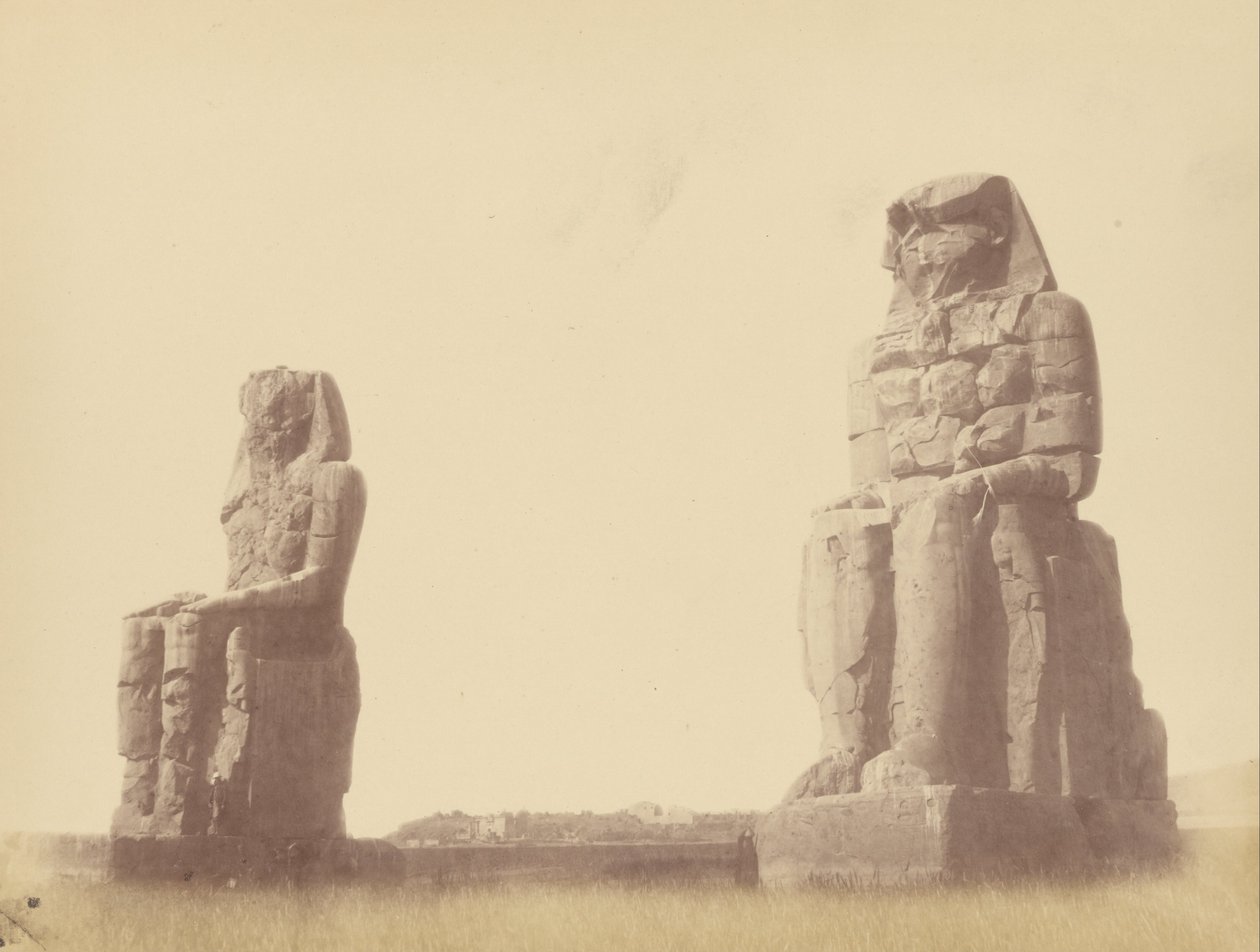 (Colosso de Memnon) de Théodule Devéria