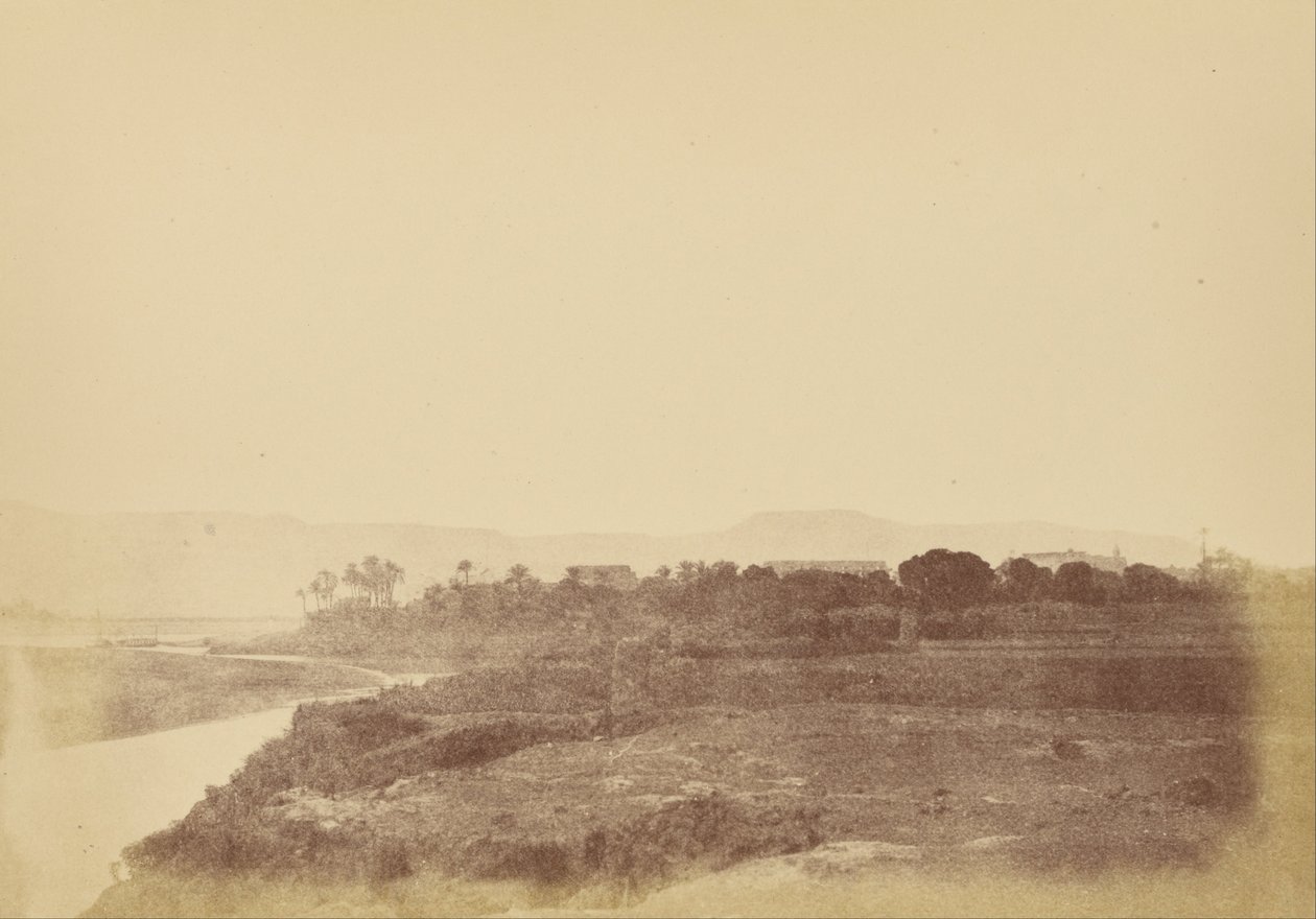 (Visão Geral do Luxor) de Théodule Devéria