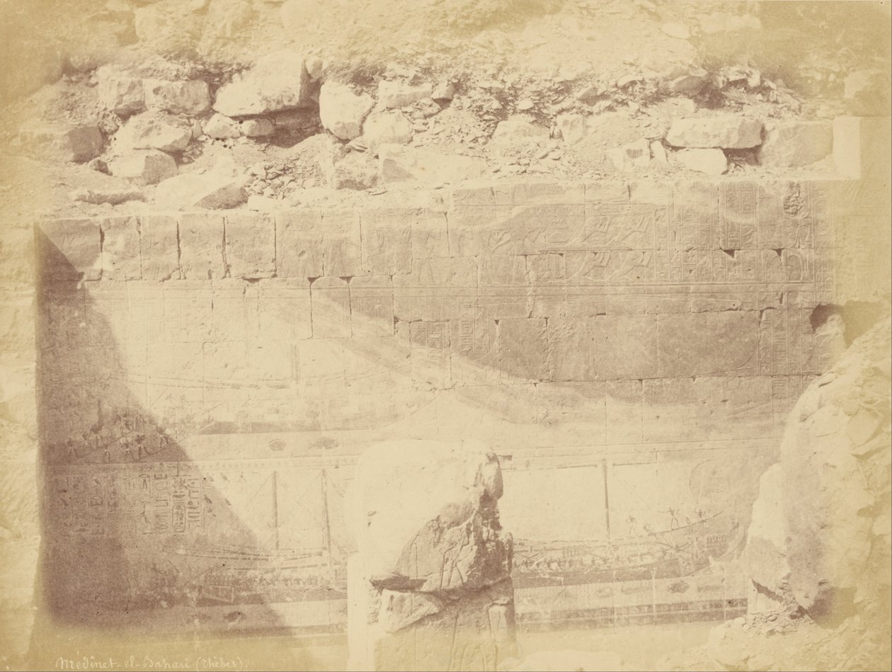Medinet-el-Bahari (Tebas) de Théodule Devéria