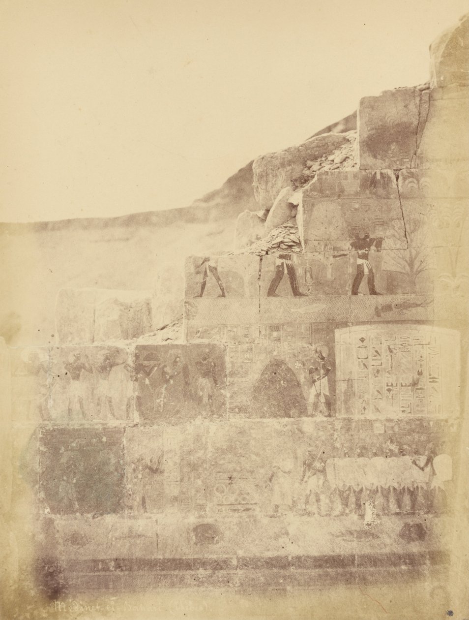 Medînet-el-Bahari (Tebas) de Théodule Devéria