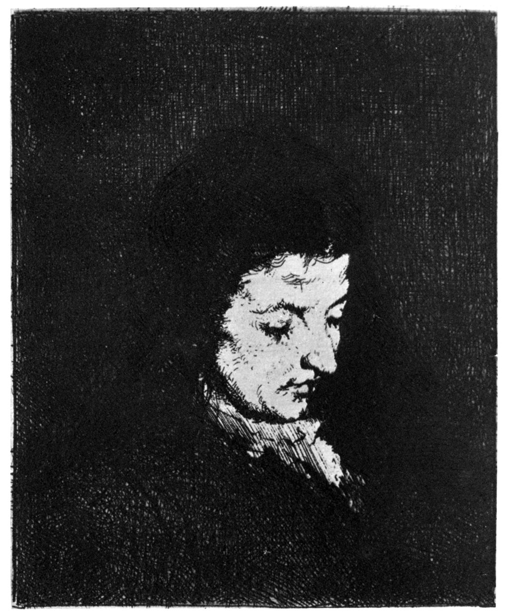 Camponês, camponês, c1840-1890 1924 de Auguste Theodule Ribot