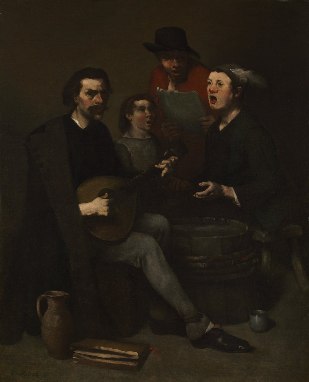 Cantores, 1863-1868. de Auguste Theodule Ribot