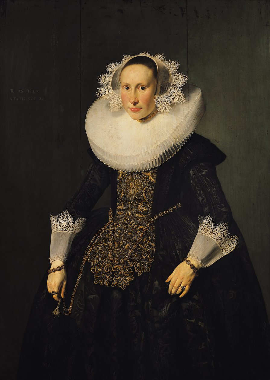 Elisabeth van der Aa, 1628 de Thomas de Keyser