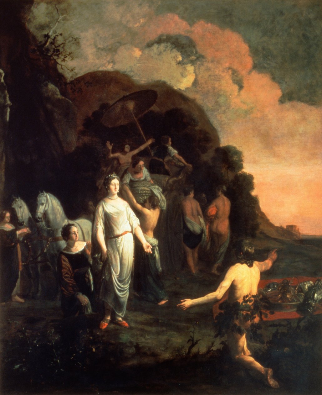 Odisseu e Nausicaa de Thomas de Keyser