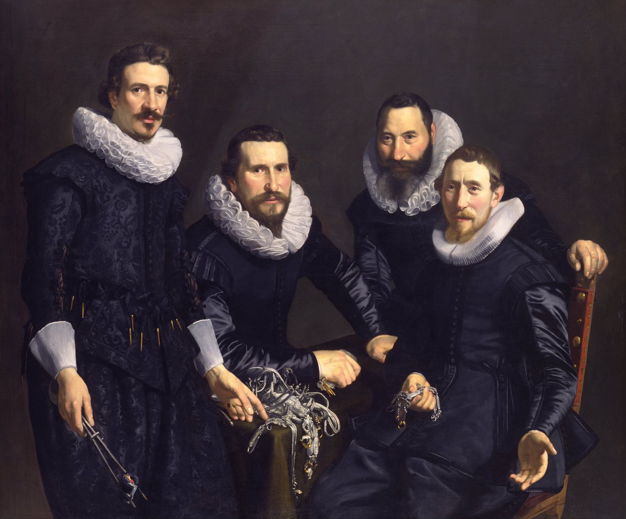Sindicatos da Guilda de Ourives de Amsterdã de Thomas de Keyser