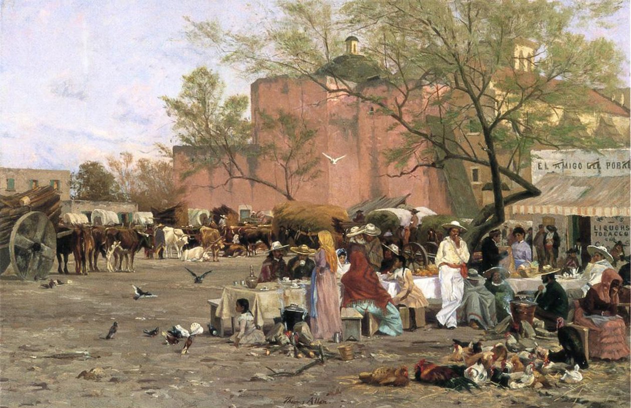 Market Plaza, 1879 de Thomas Allen