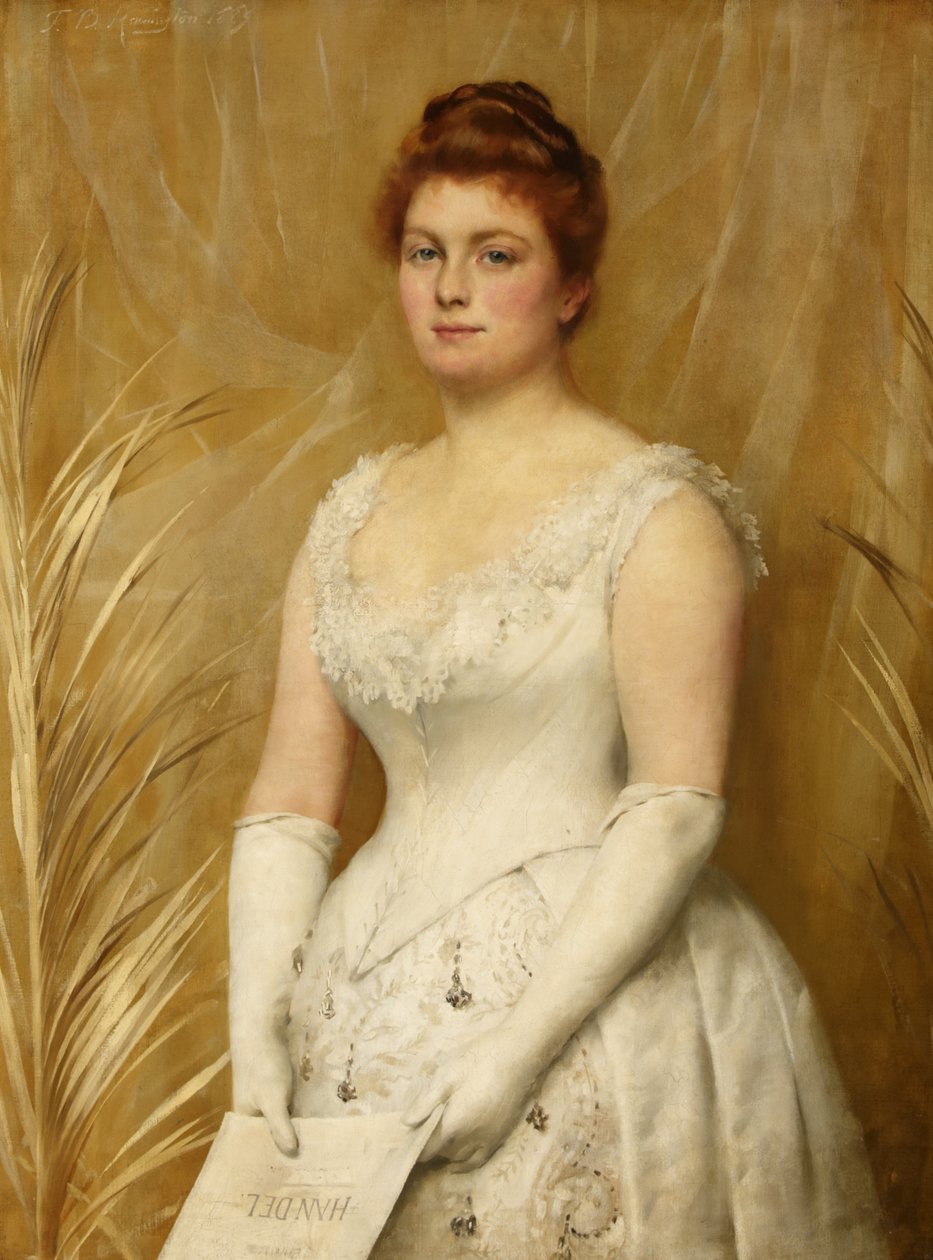 Marian Mckenzie, c.1890 de Thomas Benjamin Kennington