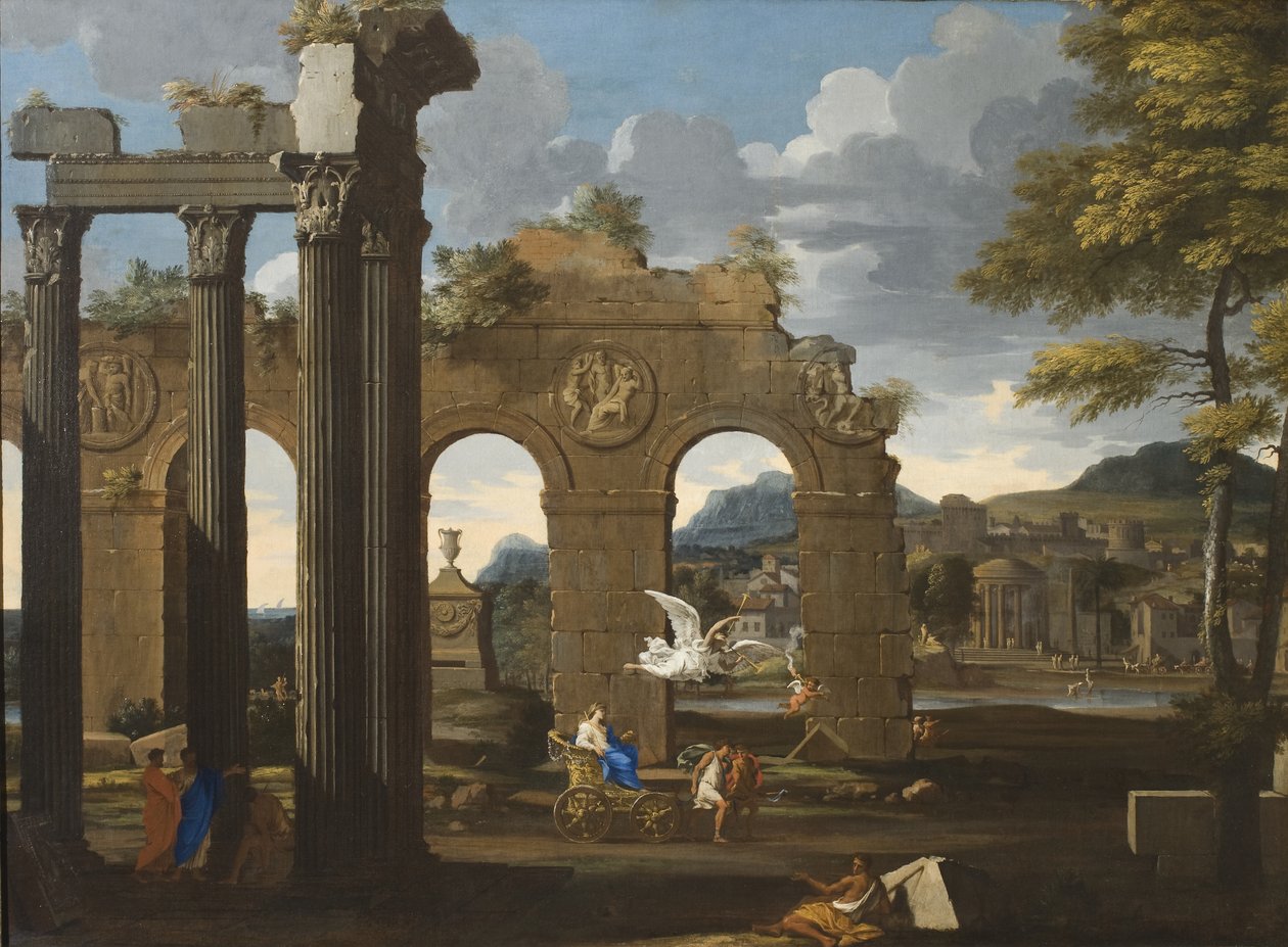Cleobis e Biton, c.1650 de Thomas Blanchet