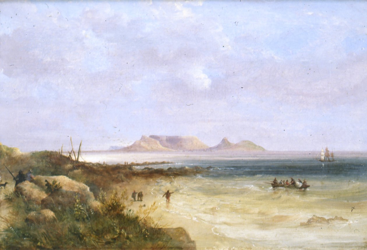 Baía da mesa de Thomas Bowler