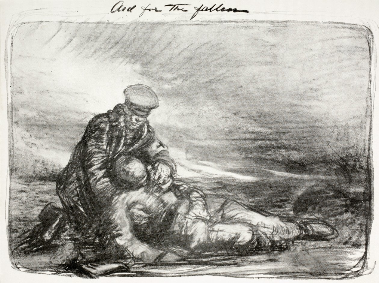 Ajuda para os Caídos, 1915 de Thomas Brock