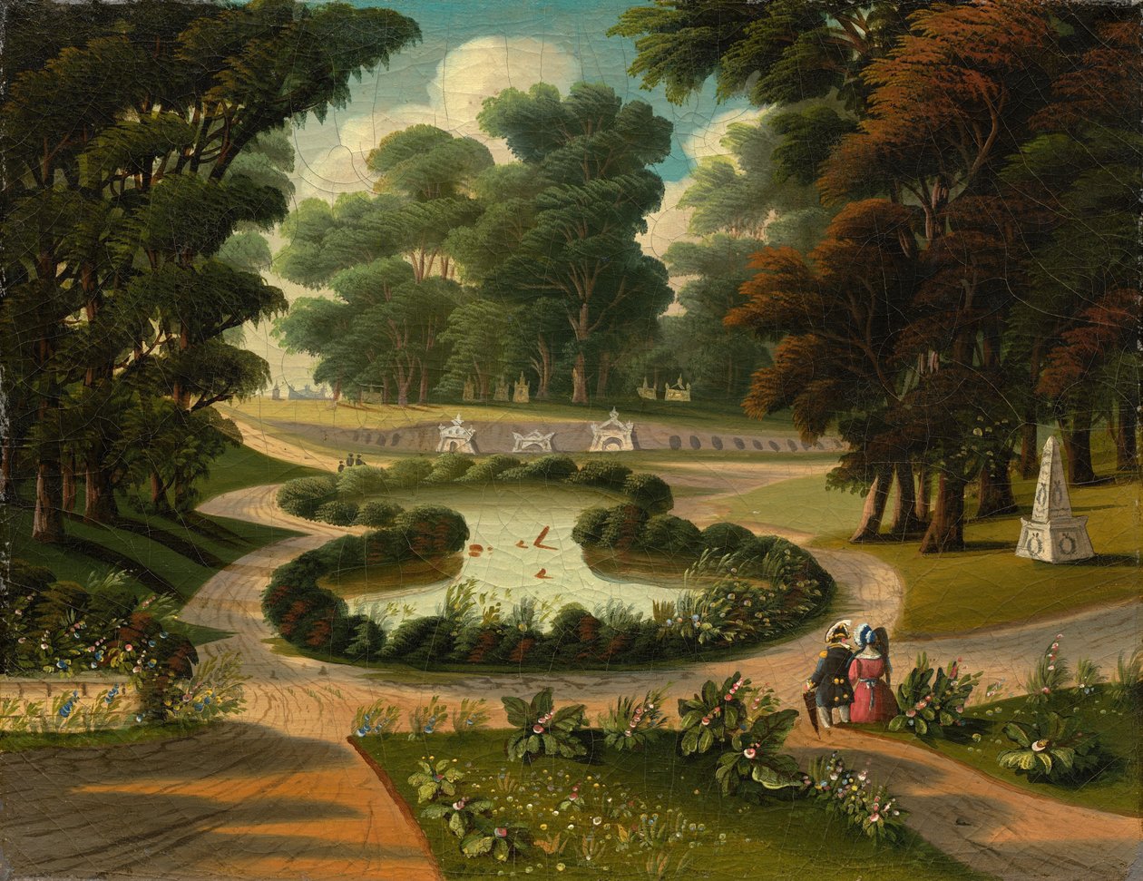 Cemitério de Mount Auburn de Thomas Chambers