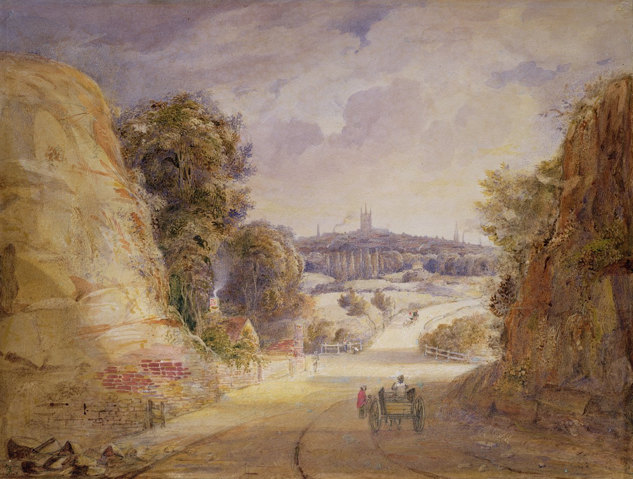 Vista de Wolverhampton de Thomas Charles Leeson Rowbotham