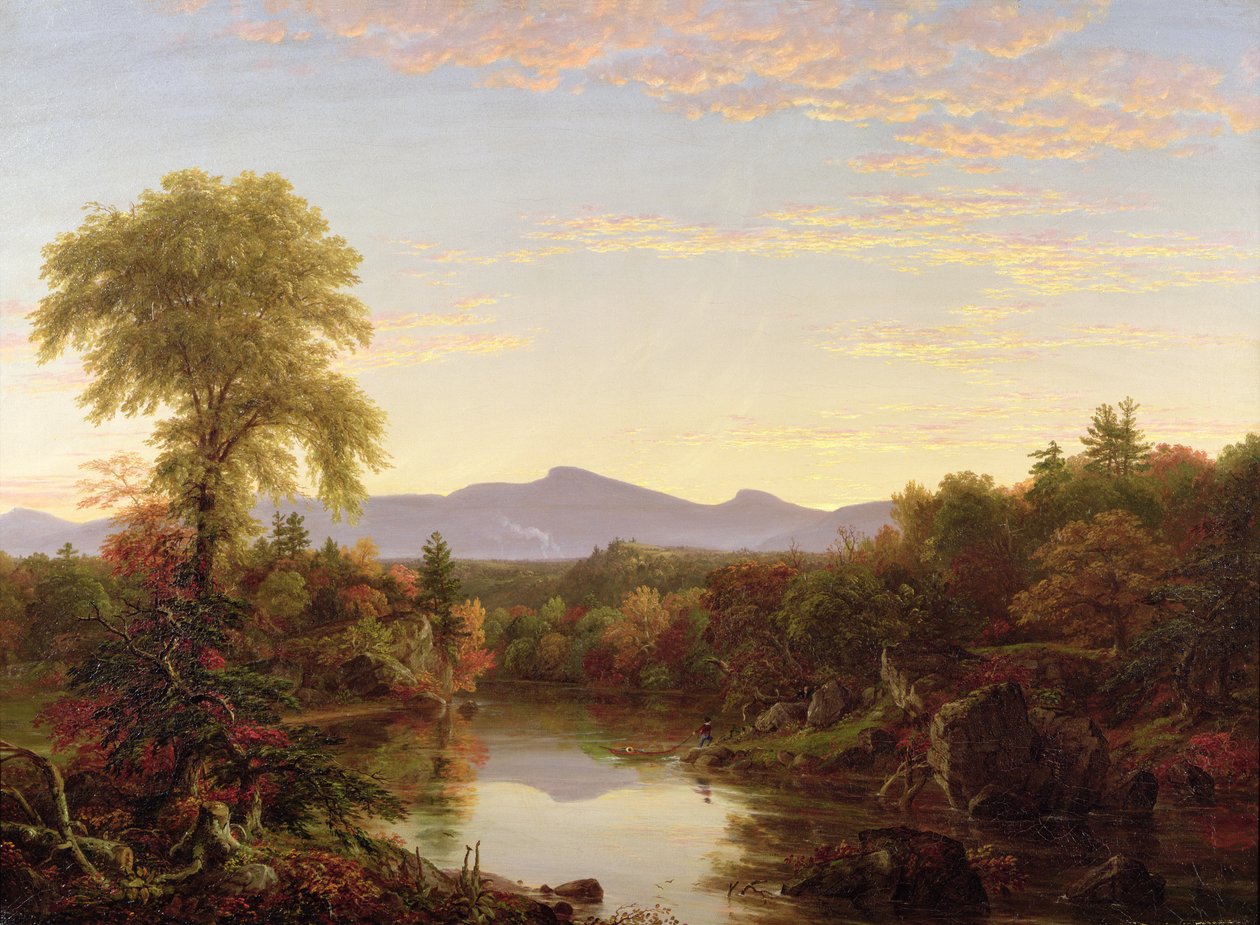 Catskill Creek, Nova York, 1845 de Thomas Cole