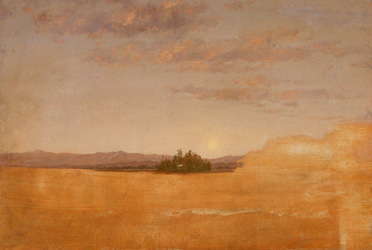 Esboço de paisagem de Thomas Cole