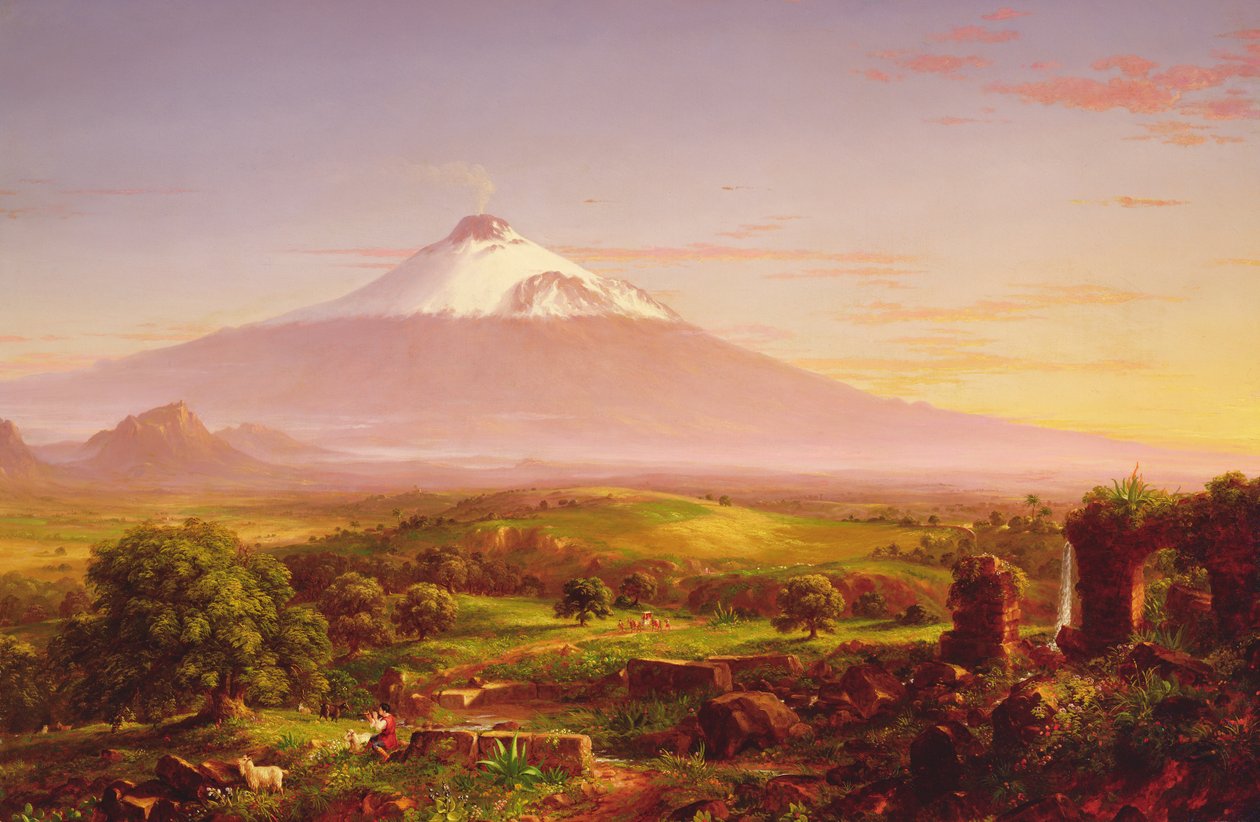 Monte Etna, 1842 de Thomas Cole