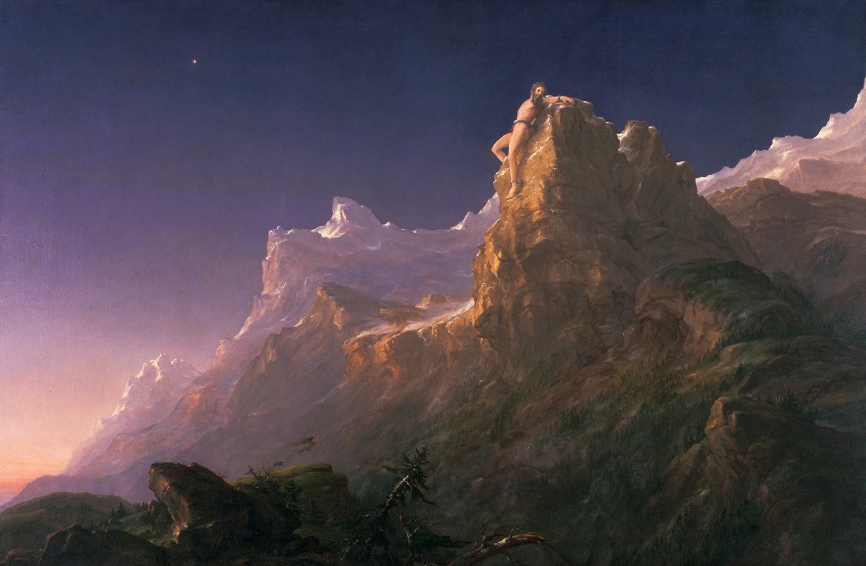 Prometheus Bound de Thomas Cole