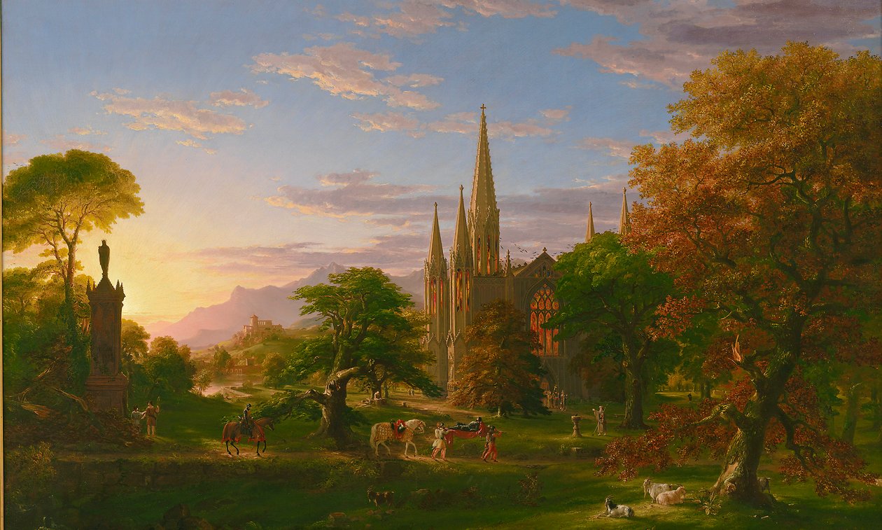 O retorno, 1837 de Thomas Cole