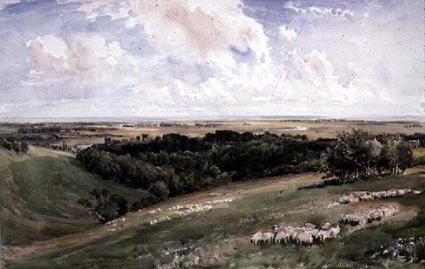 Parque Arundel, Sussex de Thomas Collier