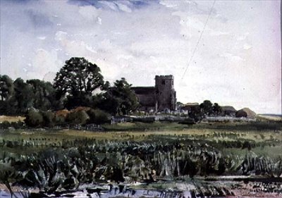 Igreja de Lyminster, perto de Arundel de Thomas Collier