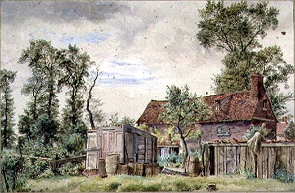 Edifícios antigos, South Kensington de Thomas Collier