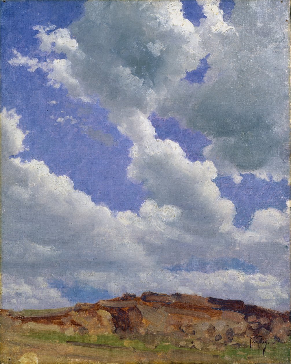 Nuvens de Thomas Cooper Gotch