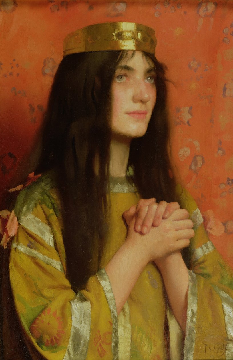 Rainha Clothilde de Thomas Cooper Gotch