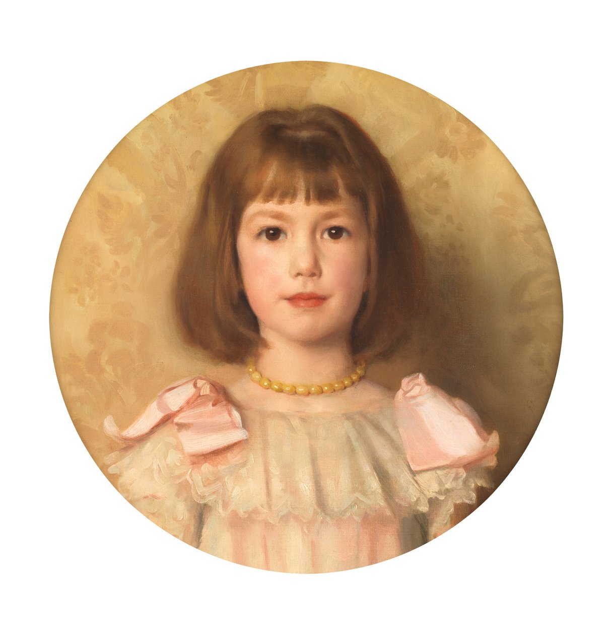 Rosalind (óleo sobre tela colocado no painel) de Thomas Cooper Gotch