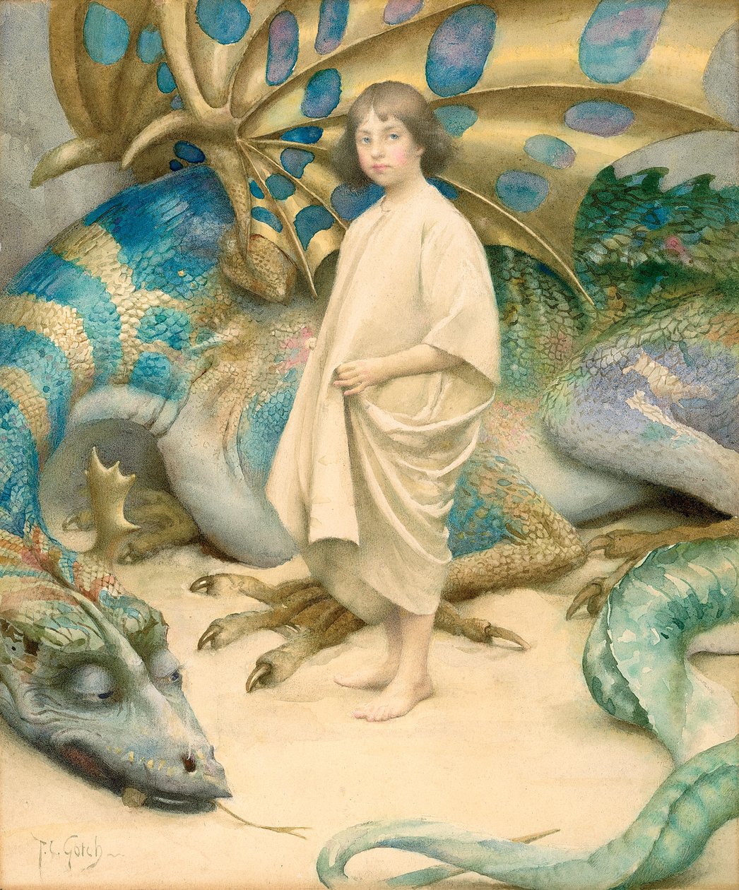A criança no mundo de Thomas Cooper Gotch