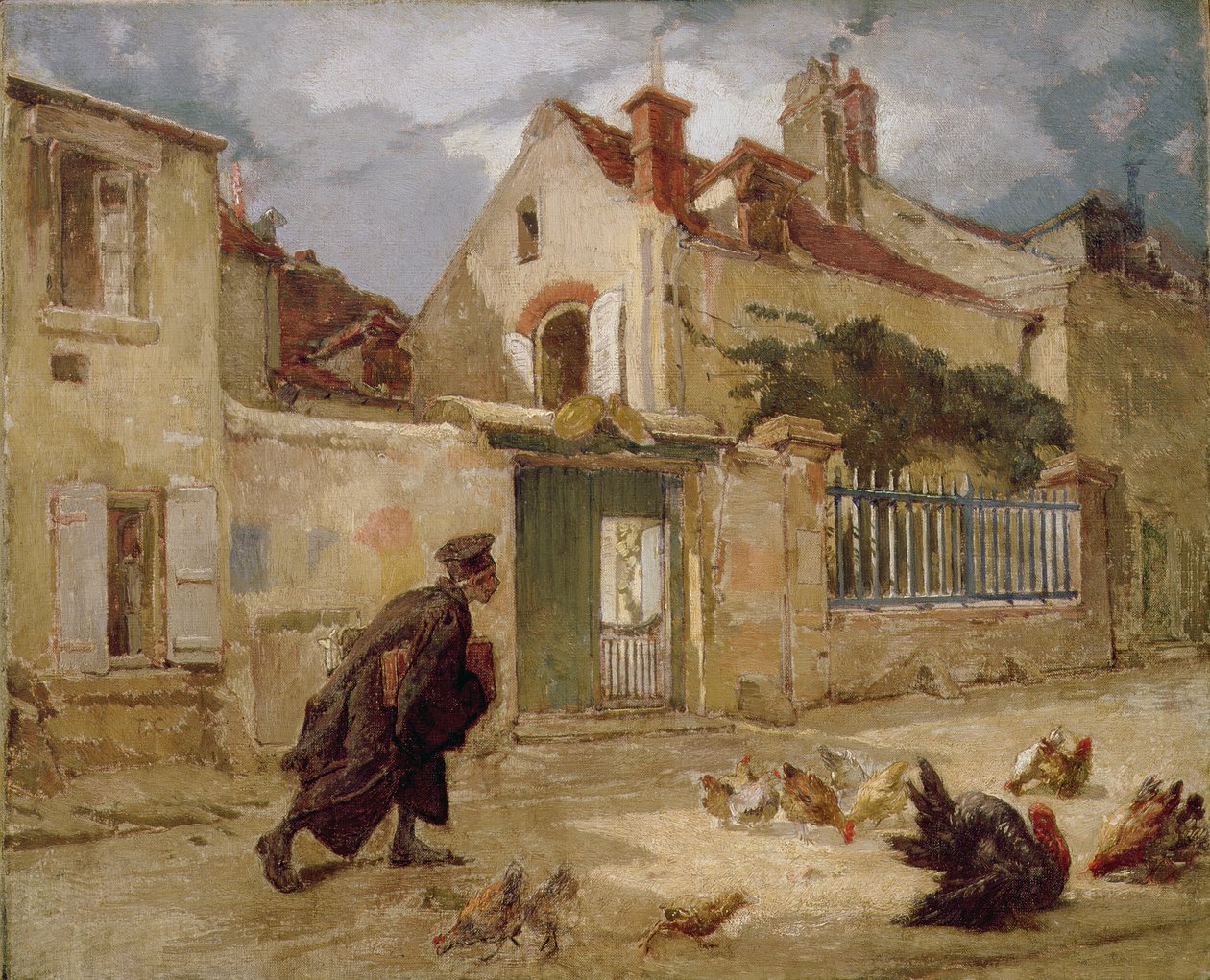Advogado vai ao tribunal, 1859-60 de Thomas Couture