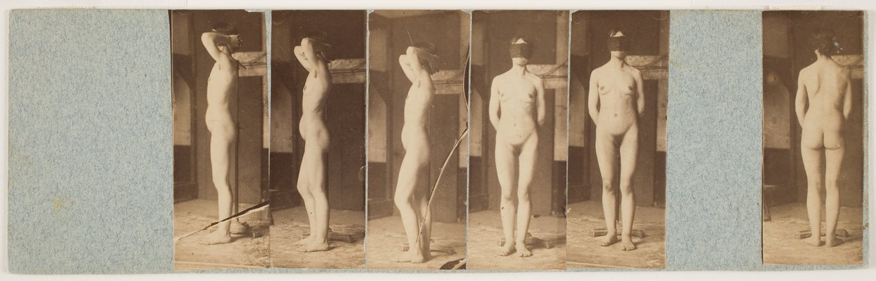 Lillie (albumen imprime a partir de negativos de colódio seco) de Thomas Eakins