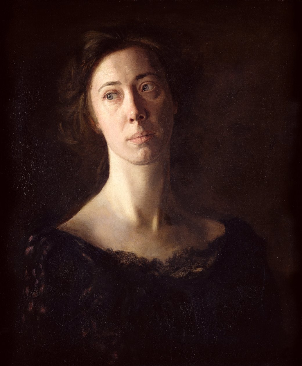 Retrato de Clara J. Mather de Thomas Eakins