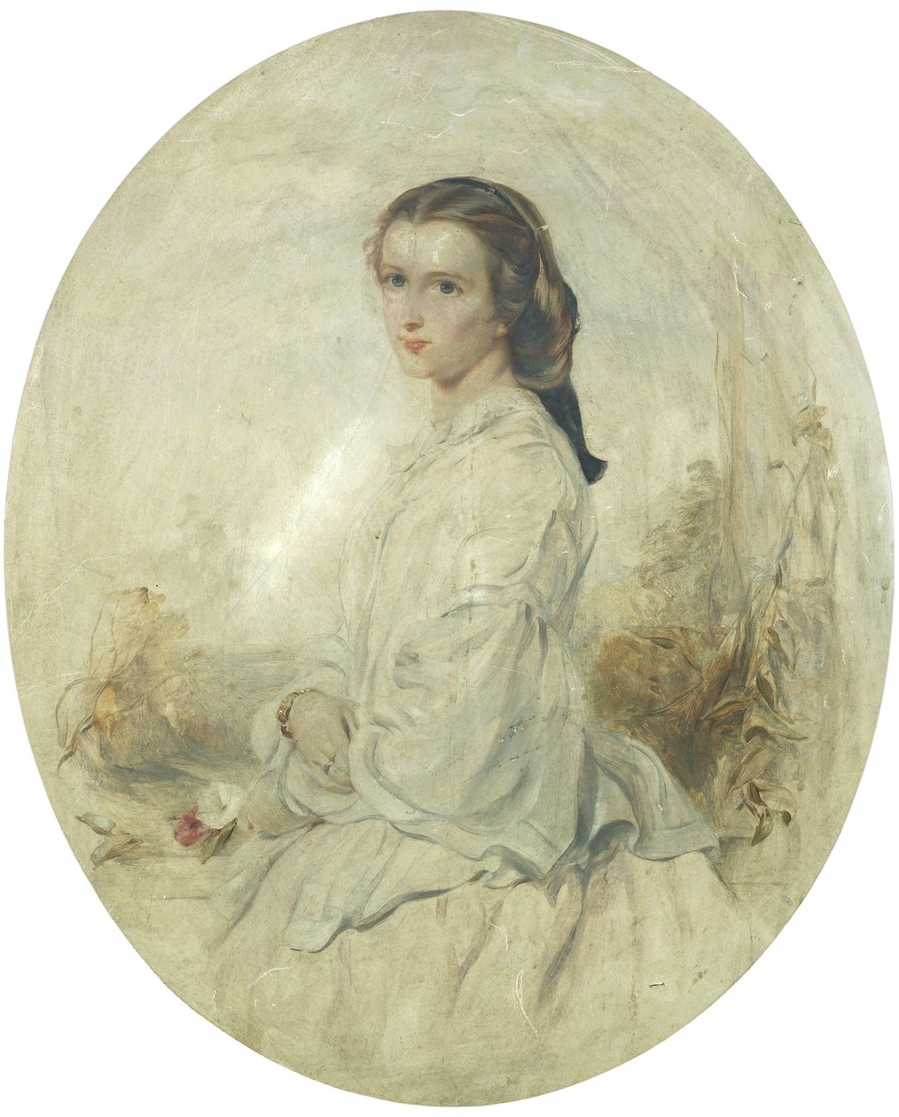 Retrato de uma menina de Thomas Crane