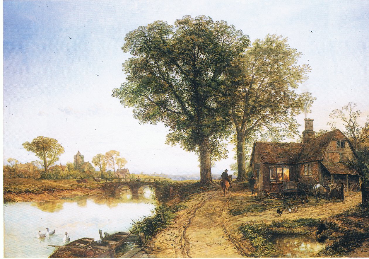 O ferreiro da aldeia de Thomas Creswick
