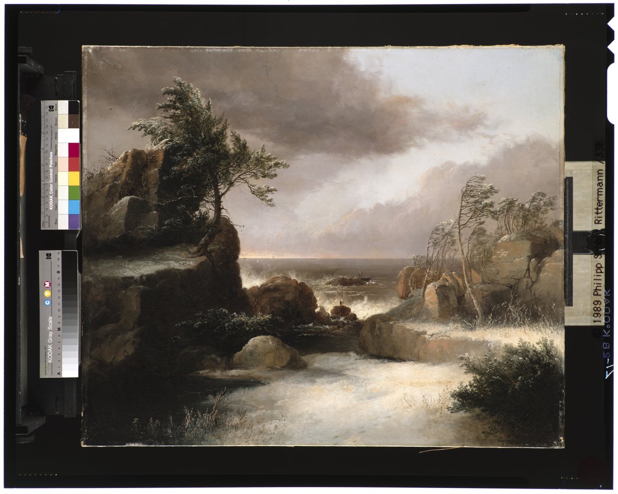 Naufrágio, 1834 de Thomas Doughty