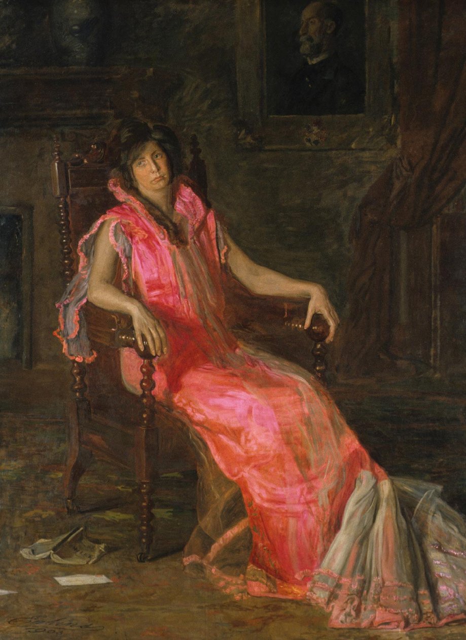 Uma atriz de Thomas Eakins