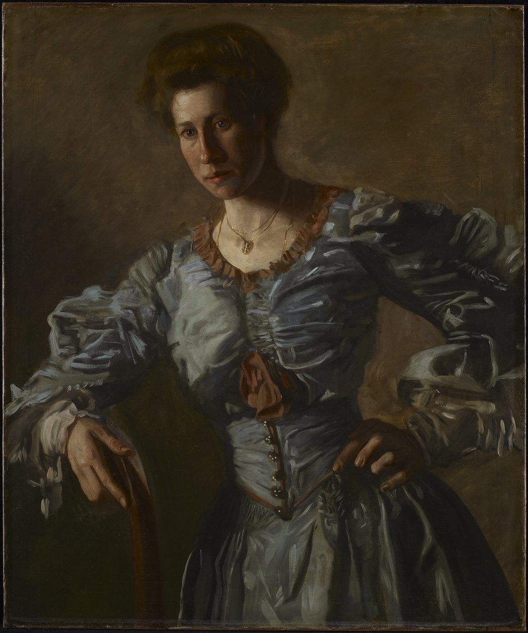 Retrato de Elizabeth L. Burton de Thomas Eakins