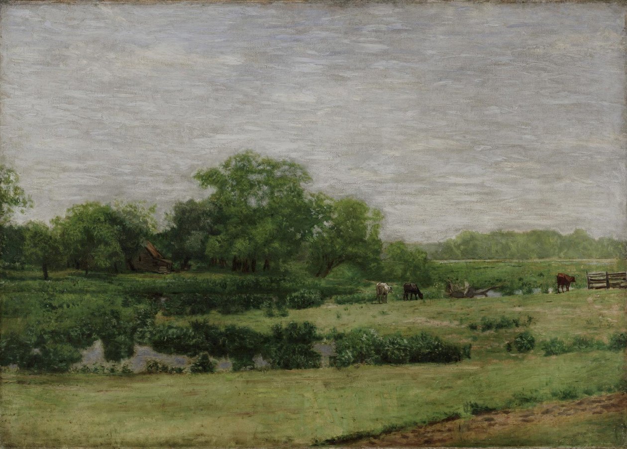 Os prados, gloucester de Thomas Eakins