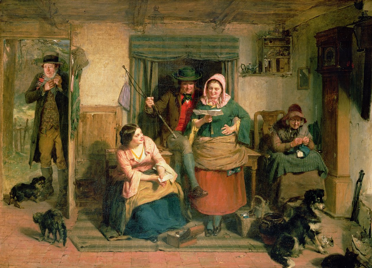Ouvintes nunca ouvem falar de si mesmos de Thomas Faed