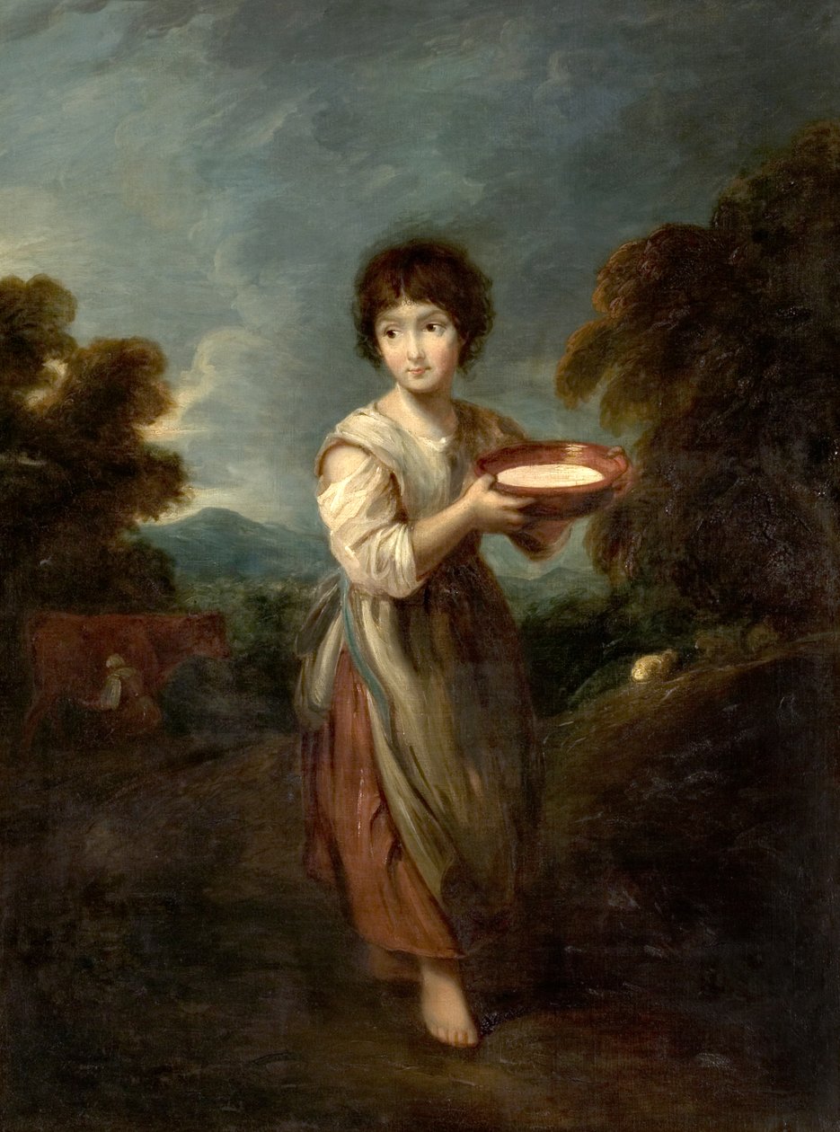 Uma garota cottage de Thomas Gainsborough