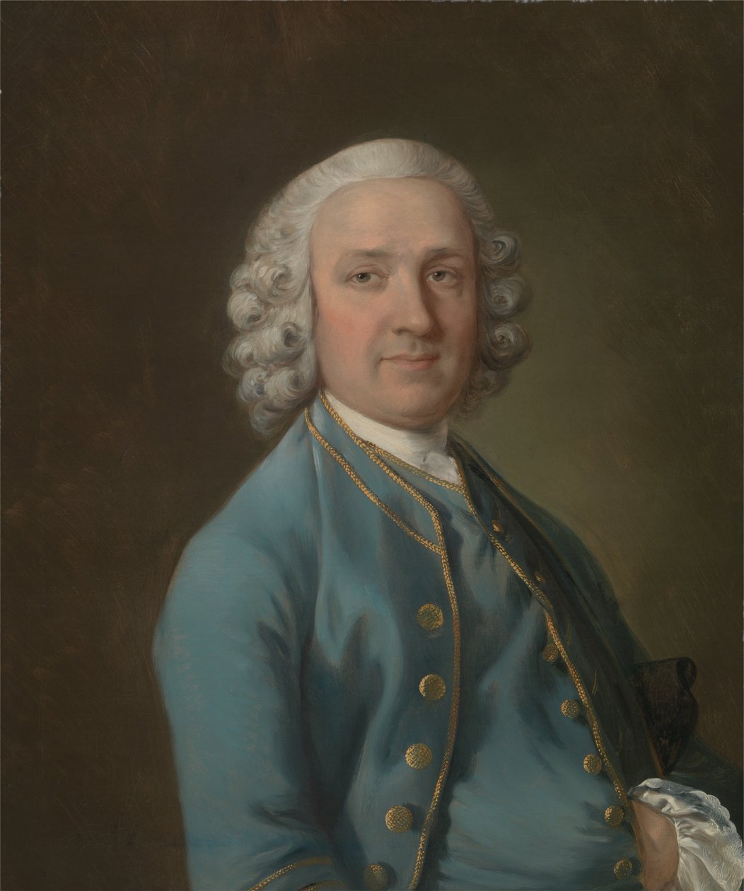 Um homem chamado Mr. Wood, o mestre da dança de Thomas Gainsborough