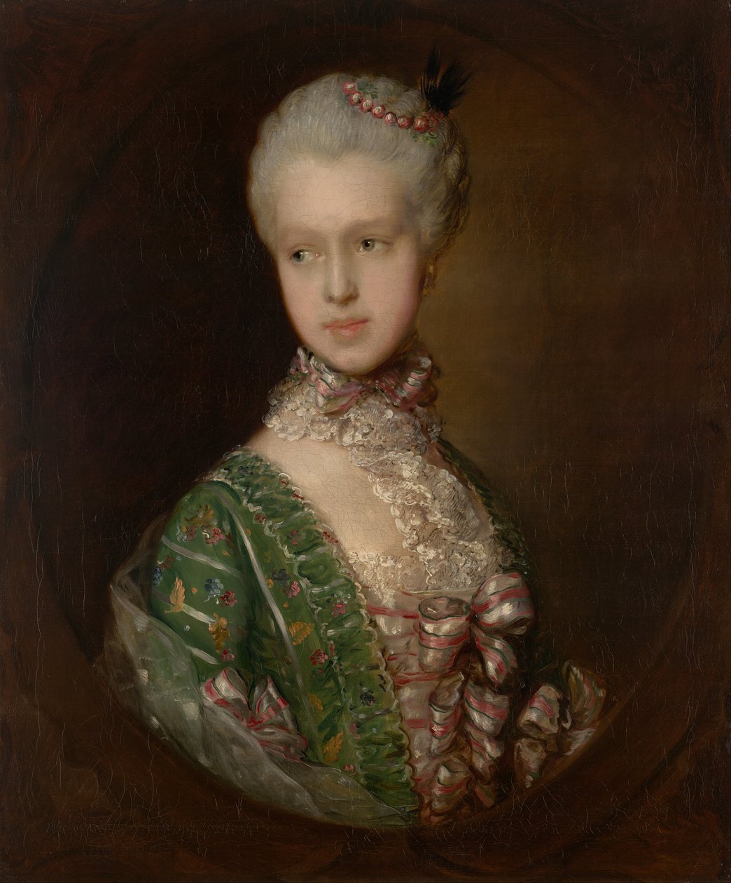 Elizabeth Wrottesley, mais tarde duquesa ou Grafton de Thomas Gainsborough