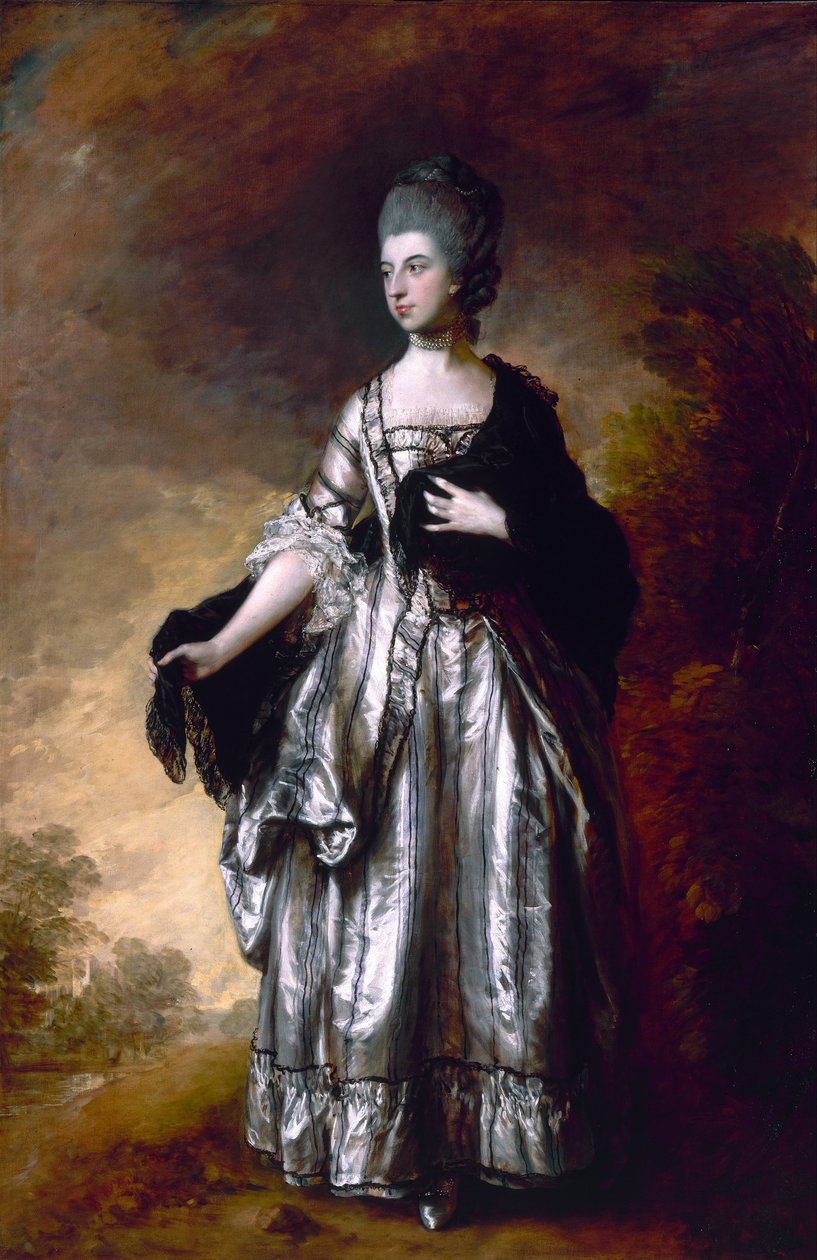Isabella, Viscondessa Molyneux, mais tarde, condessa de Sefton de Thomas Gainsborough