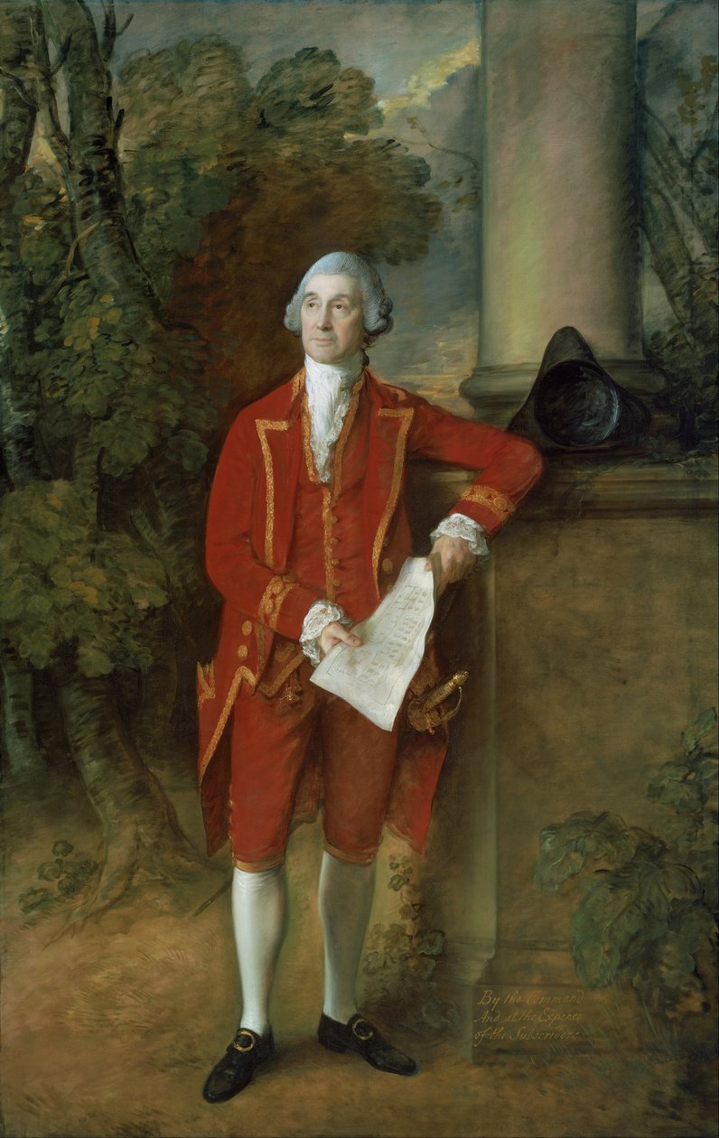 John Eld, de Seighford Hall, em Stafford de Thomas Gainsborough